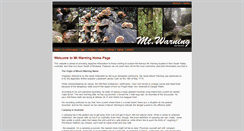 Desktop Screenshot of mtwarning.net