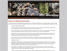 Tablet Screenshot of mtwarning.net